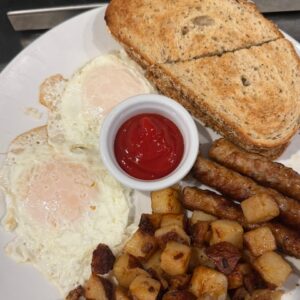 Breakfast Platter- Meat AND Potatoes