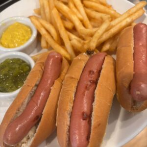 Baby Hot Dogs (3) w/ Fries