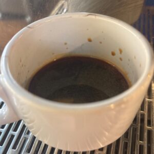 Espresso- single shot