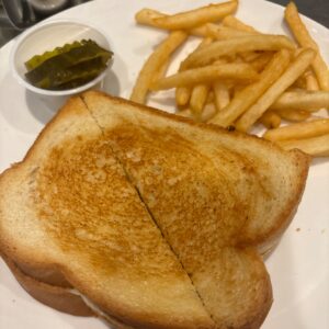Kids Grilled Cheese with Fries