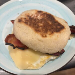 Egg Sandwich on English Muffin