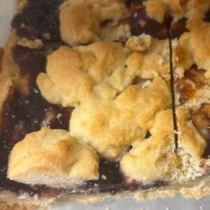 Mixed Berry shortbread bar